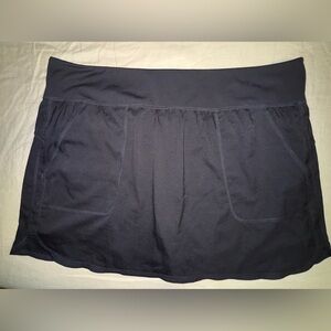 ZUDA Z ECO CITYSCAPE Black SUMMER Golf Sporty SKORT. Size 2X